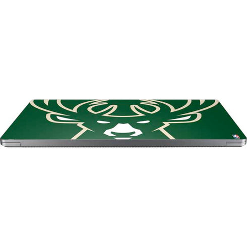 NBA Milwaukee Bucks Large Logo Universal Laptop 12in (9.8 x 6.8in) Skin
