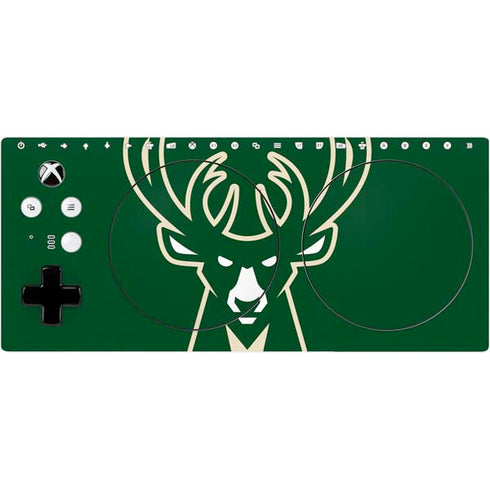 NBA Milwaukee Bucks Large Logo Xbox Adaptive Controller Skin