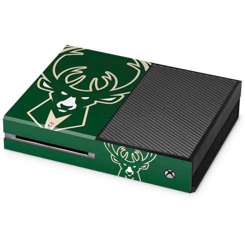 NBA Milwaukee Bucks Large Logo Xbox One Console Skin