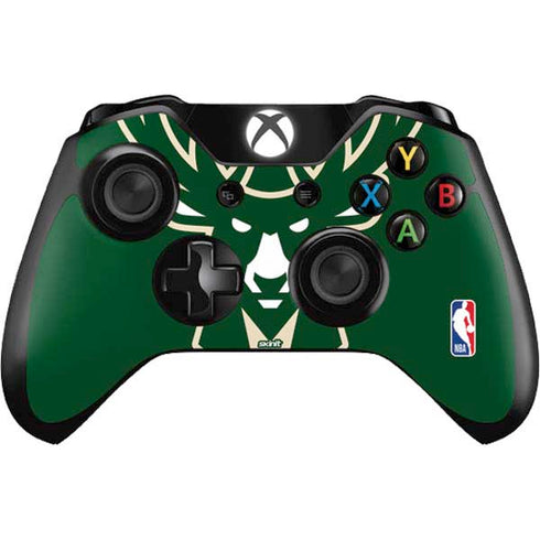 NBA Milwaukee Bucks Large Logo Xbox One Controller Skin