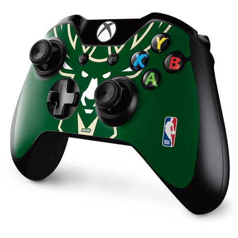 NBA Milwaukee Bucks Large Logo Xbox One Controller Skin