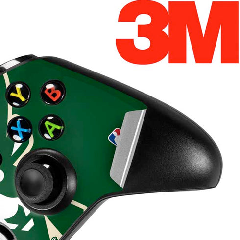 NBA Milwaukee Bucks Large Logo Xbox One S Controller Skin