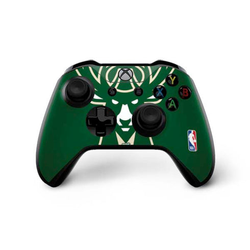 NBA Milwaukee Bucks Large Logo Xbox One X Controller Skin