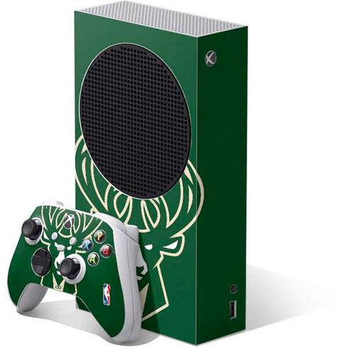 NBA Milwaukee Bucks Large Logo Xbox Series S Skins