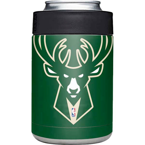 NBA Milwaukee Bucks Large Logo Yeti Colster Can Insulator Skin