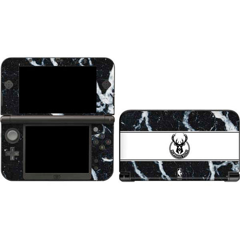 NBA Milwaukee Bucks Marble 3DS XL 2015 Skin