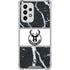 NBA Milwaukee Bucks Marble Galaxy A33 5G Clear Case
