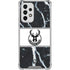 NBA Milwaukee Bucks Marble Galaxy A53 5G Clear Case