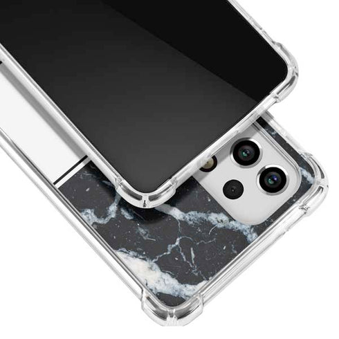 NBA Milwaukee Bucks Marble Galaxy A53 5G Clear Case