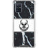 NBA Milwaukee Bucks Marble Galaxy A71 5G Clear Case