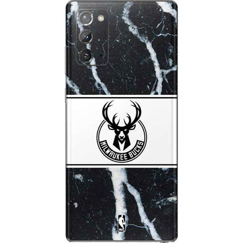 NBA Milwaukee Bucks Marble Galaxy Note20 5G Skin