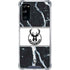 NBA Milwaukee Bucks Marble Galaxy S20 FE Clear Case