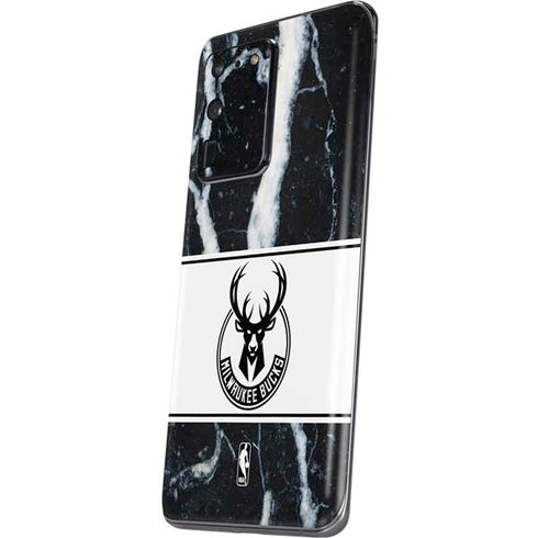 NBA Milwaukee Bucks Marble Galaxy S20 Ultra 5G Skin
