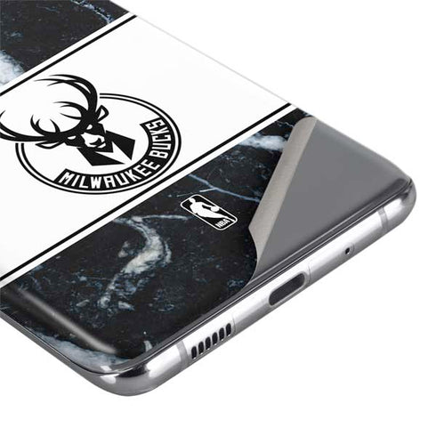 NBA Milwaukee Bucks Marble Galaxy S20 Ultra 5G Skin