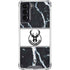NBA Milwaukee Bucks Marble Galaxy S21 5G Clear Case