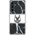 NBA Milwaukee Bucks Marble Galaxy S23 FE Clear Case