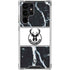 NBA Milwaukee Bucks Marble Galaxy S24 Ultra Clear Case