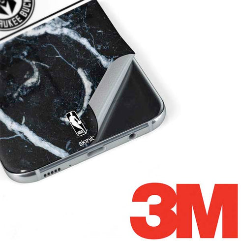 NBA Milwaukee Bucks Marble Galaxy S8 Skin