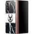 NBA Milwaukee Bucks Marble Galaxy Z Fold2 5G Skin