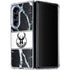 NBA Milwaukee Bucks Marble Galaxy Z Fold5 5G Clear Case