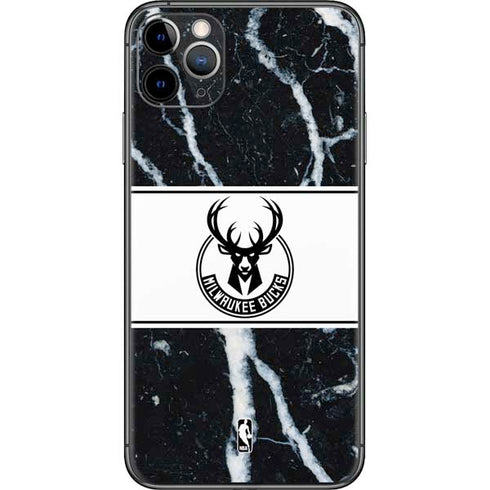 NBA Milwaukee Bucks Marble iPhone 11 Pro Max Skin
