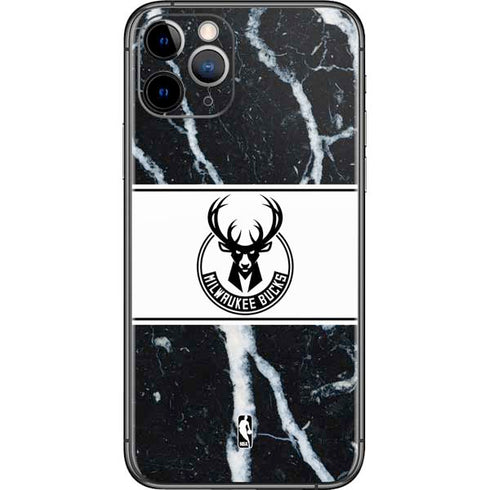 NBA Milwaukee Bucks Marble iPhone 11 Pro Skin