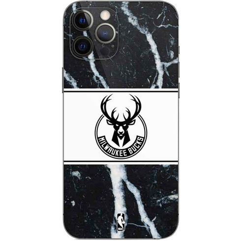 NBA Milwaukee Bucks Marble iPhone 12 Pro Max Skin