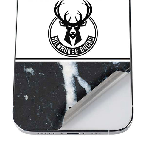 NBA Milwaukee Bucks Marble iPhone 12 Pro Max Skin