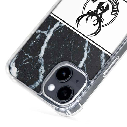 NBA Milwaukee Bucks Marble iPhone 15 Plus MagSafe Case