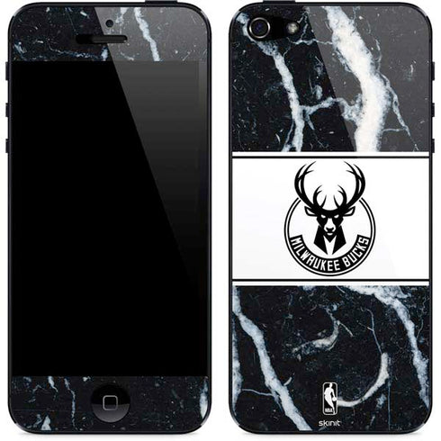 NBA Milwaukee Bucks Marble iPhone 5/5s/5SE Skin