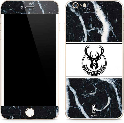 NBA Milwaukee Bucks Marble iPhone 6/6s Plus Skin