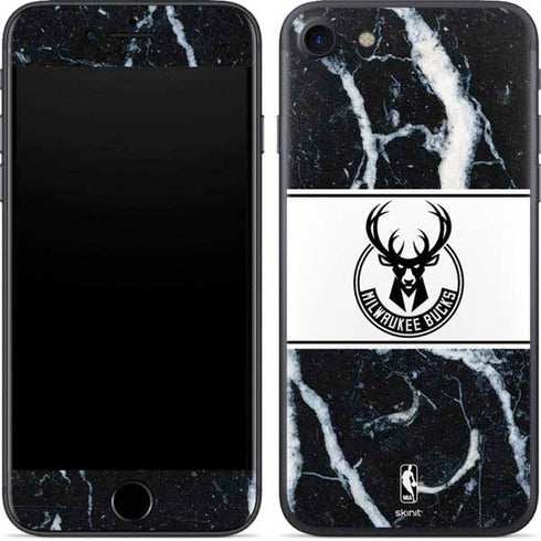 NBA Milwaukee Bucks Marble iPhone 8 Skin