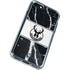 NBA Milwaukee Bucks Marble iPhone SE (2nd & 3rd Gen) Clear Case