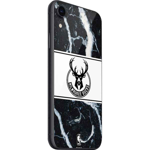 NBA Milwaukee Bucks Marble iPhone SE (2nd & 3rd Gen) Skin