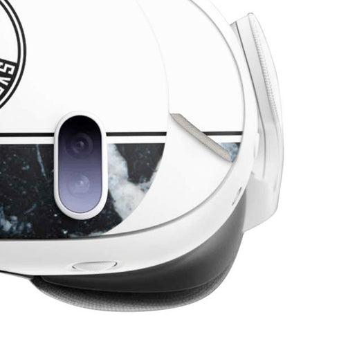 NBA Milwaukee Bucks Marble Meta Quest 3 Skin