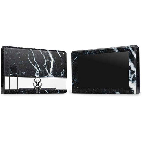 NBA Milwaukee Bucks Marble Nintendo Switch Bundle Skin