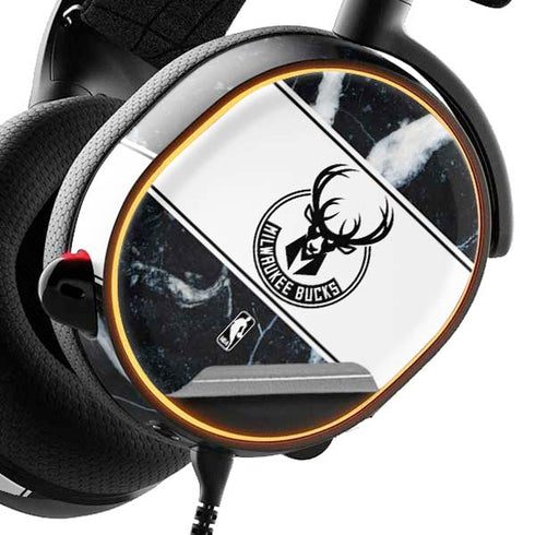 NBA Milwaukee Bucks Marble SteelSeries Arctis 5 Skin