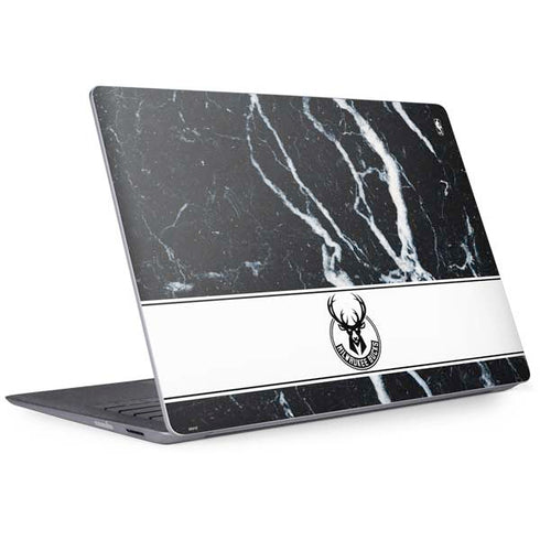 NBA Milwaukee Bucks Marble Surface Laptop 2 Skin