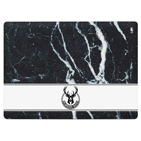 NBA Milwaukee Bucks Marble Surface Laptop 2 Skin