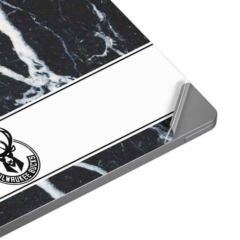NBA Milwaukee Bucks Marble Universal Laptop 17in (13.8 x 10in) Skin