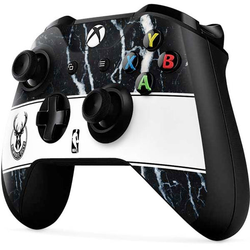 NBA Milwaukee Bucks Marble Xbox One X Controller Skin