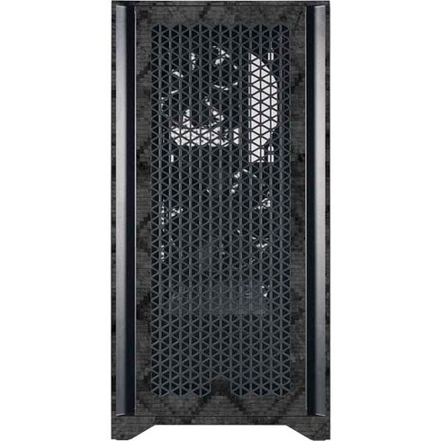 NBA Milwaukee Bucks Rusted Dark Corsair 4000D Tempered Glass Mid-Tower ATX Case Skin