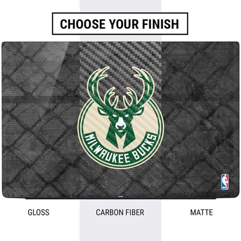 NBA Milwaukee Bucks Rusted Dark Dell Vostro Skin
