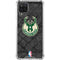 NBA Milwaukee Bucks Rusted Dark Galaxy A12 Clear Case