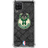 NBA Milwaukee Bucks Rusted Dark Galaxy A12 Clear Case