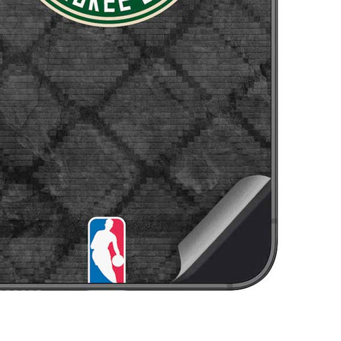 NBA Milwaukee Bucks Rusted Dark Galaxy A14 5G Skin