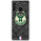 NBA Milwaukee Bucks Rusted Dark Galaxy A21 Clear Case