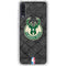 NBA Milwaukee Bucks Rusted Dark Galaxy A50 Clear Case
