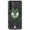 NBA Milwaukee Bucks Rusted Dark Galaxy A54 5G Clear Case