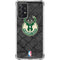 NBA Milwaukee Bucks Rusted Dark Galaxy A72 5G Clear Case